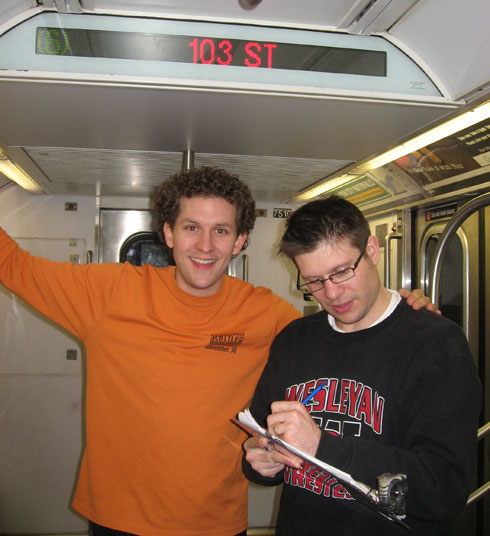 New York City Subway Riding Record