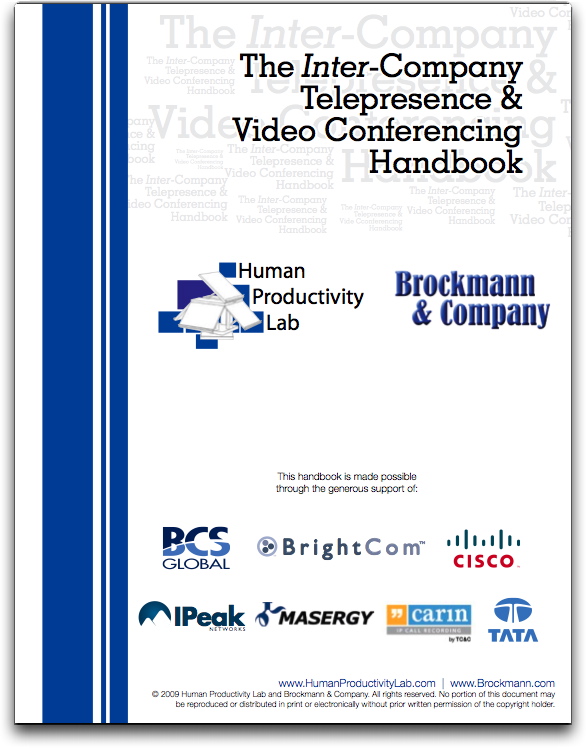 The Inter-Company Telepresence Handbook